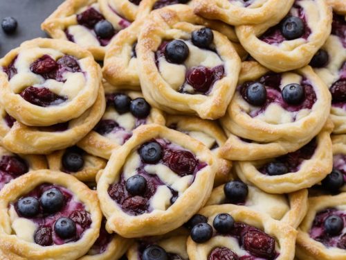 Apple & Blueberry Danishes