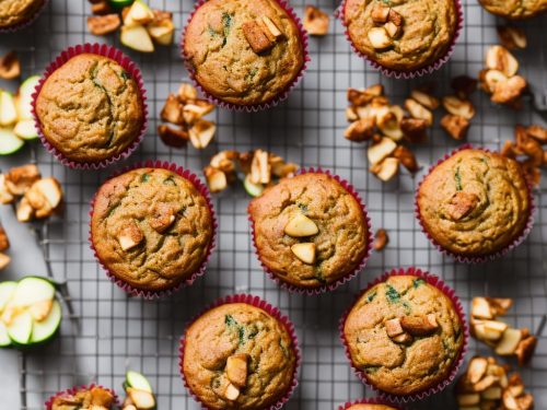 Apple Cinnamon Zucchini Muffins Recipe