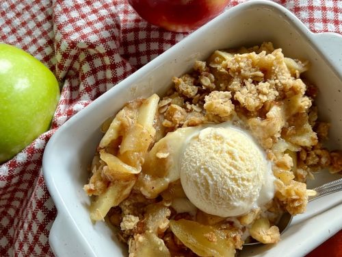 Apple Cobbler Crisp