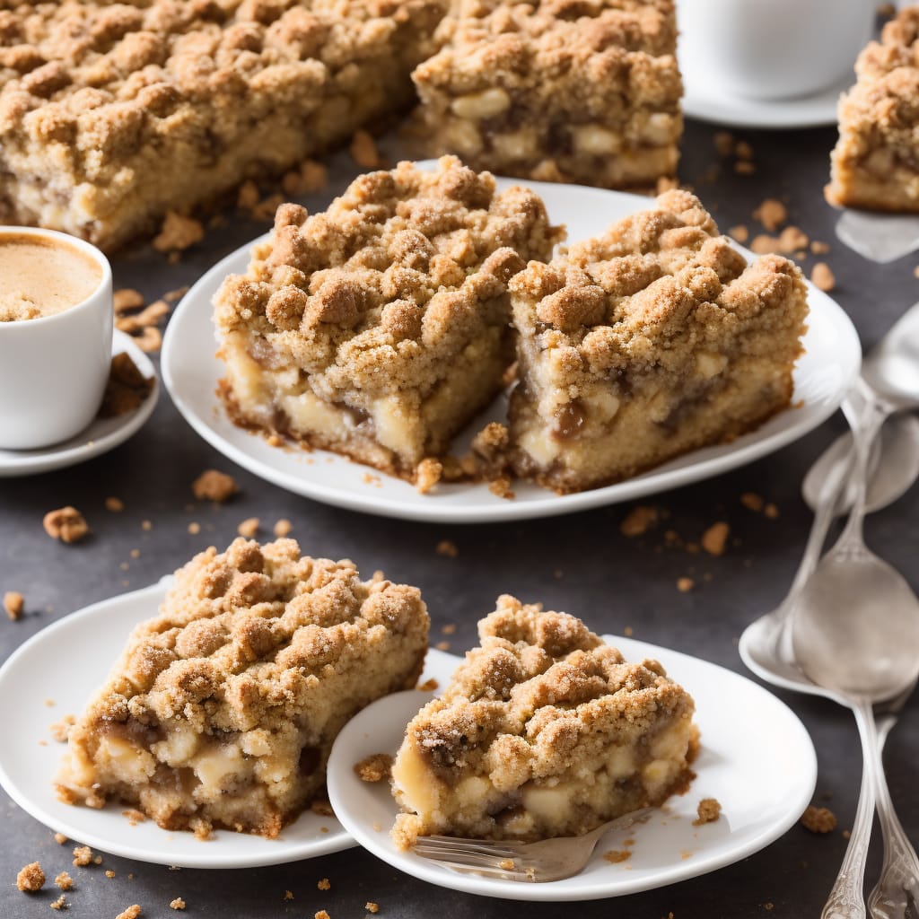 Apple Crumble Coffee Cake