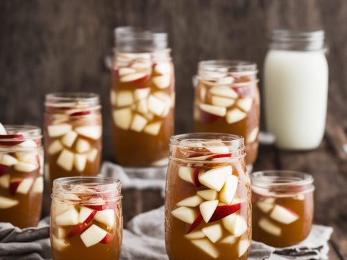 Apple Pie in a Jar Drink