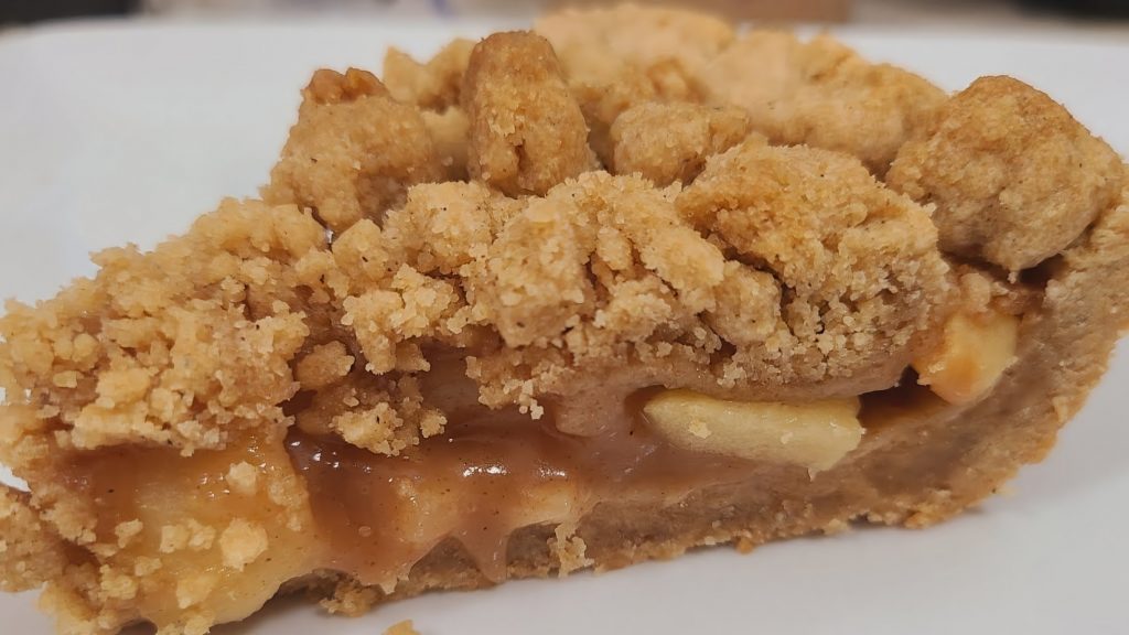 Apple Streusel Pie