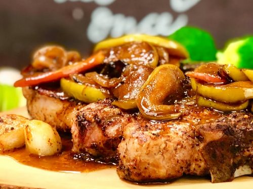 Applesauce Pork Chops