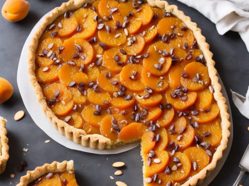 Apricot & almond bistro tart