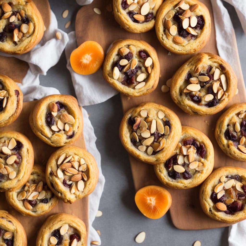 Apricot & Almond Chelsea Buns