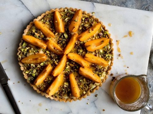 Apricot & Pistachio Frangipane Tart