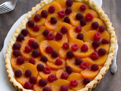 Apricot & Raspberry Tart