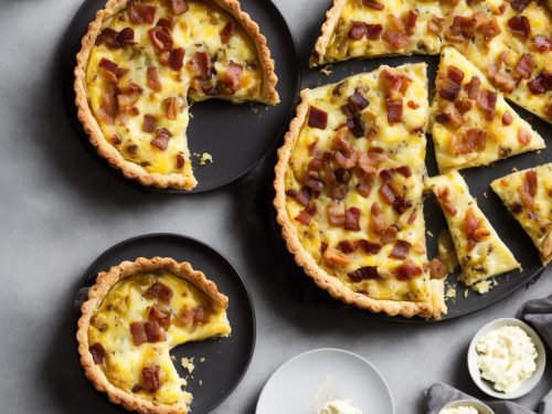 Artichoke, Bacon & Cheese Tart