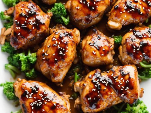 Asian Glazed Chicken Thighs