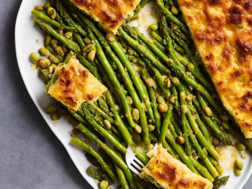 Asparagus & Broad Bean Lasagne