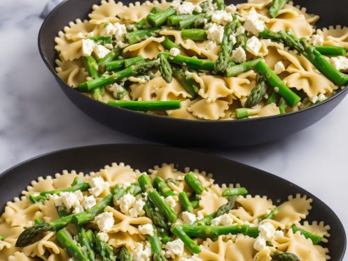 Asparagus, Chilli & Feta Farfalle