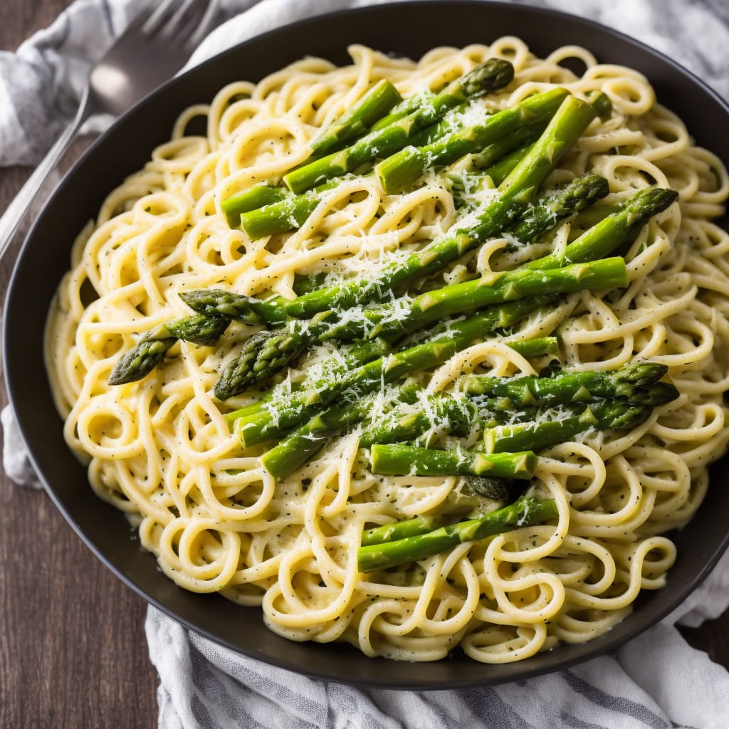 Asparagus Cream Pasta