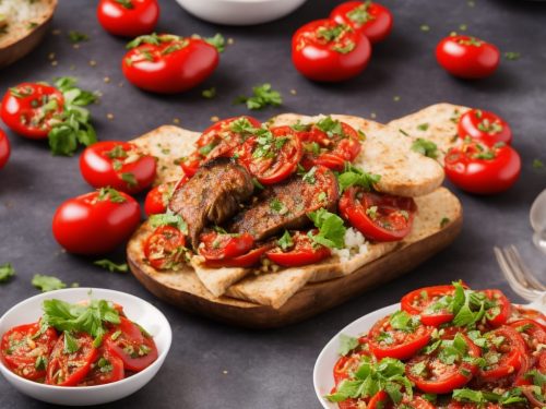 Aubergine & Tomato Grill