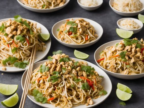 Authentic Pad Thai Noodles