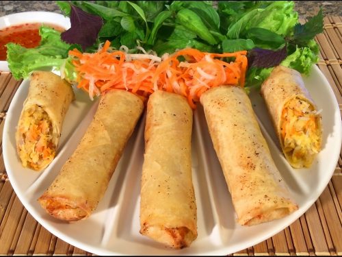 Authentic Vietnamese Spring Rolls (Nem Ran Hay Cha Gio)