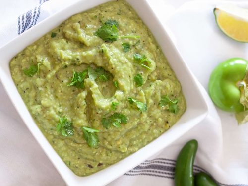 Avocado Tomatillo Salsa