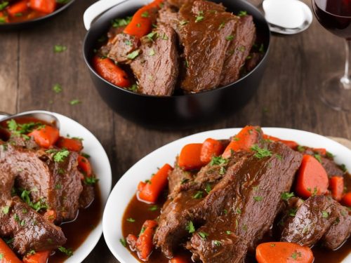 Awesome Red Wine Pot Roast