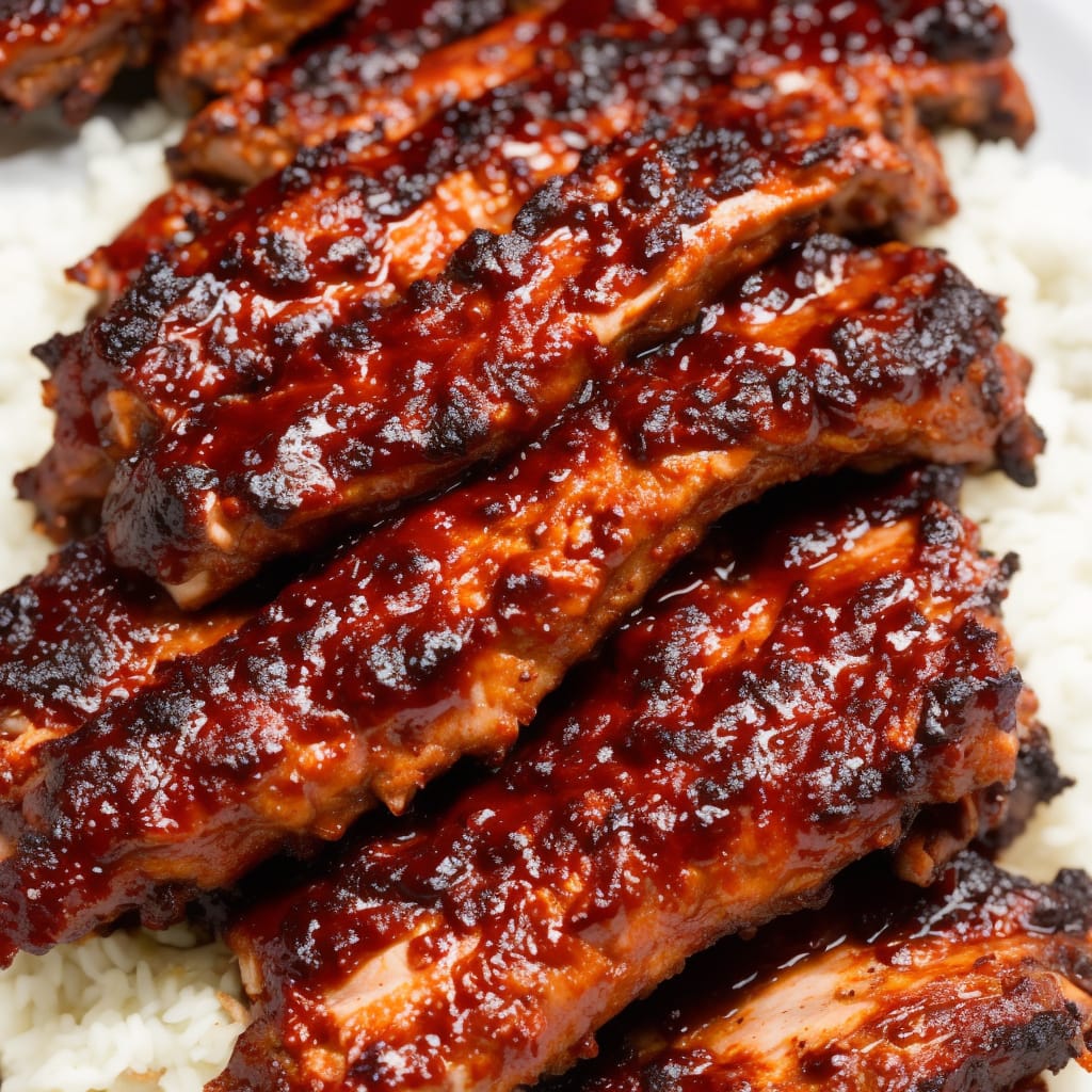 Baby Back Ribs with Carolina Baste