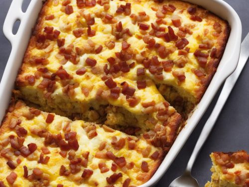 Bacon, Egg, and Cheese Strata Recipe