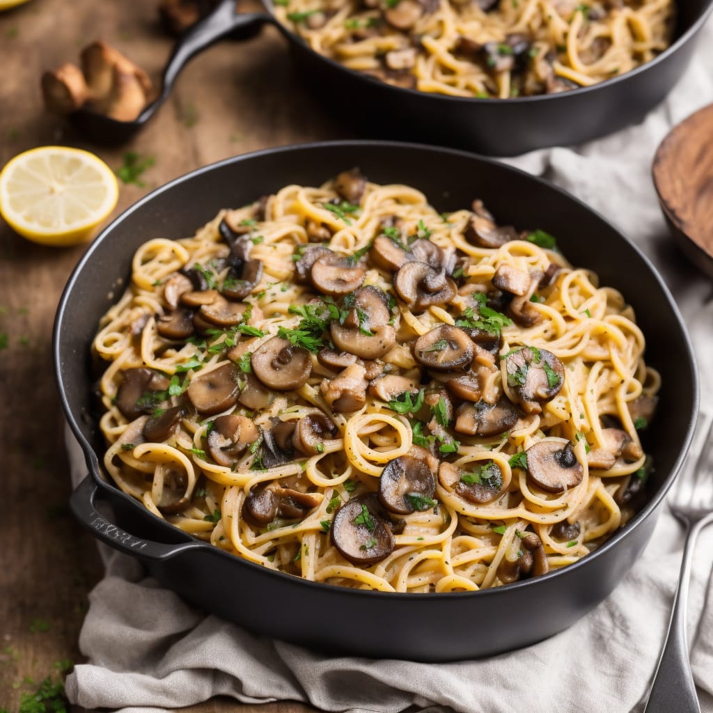 Bacon & Mushroom Pasta