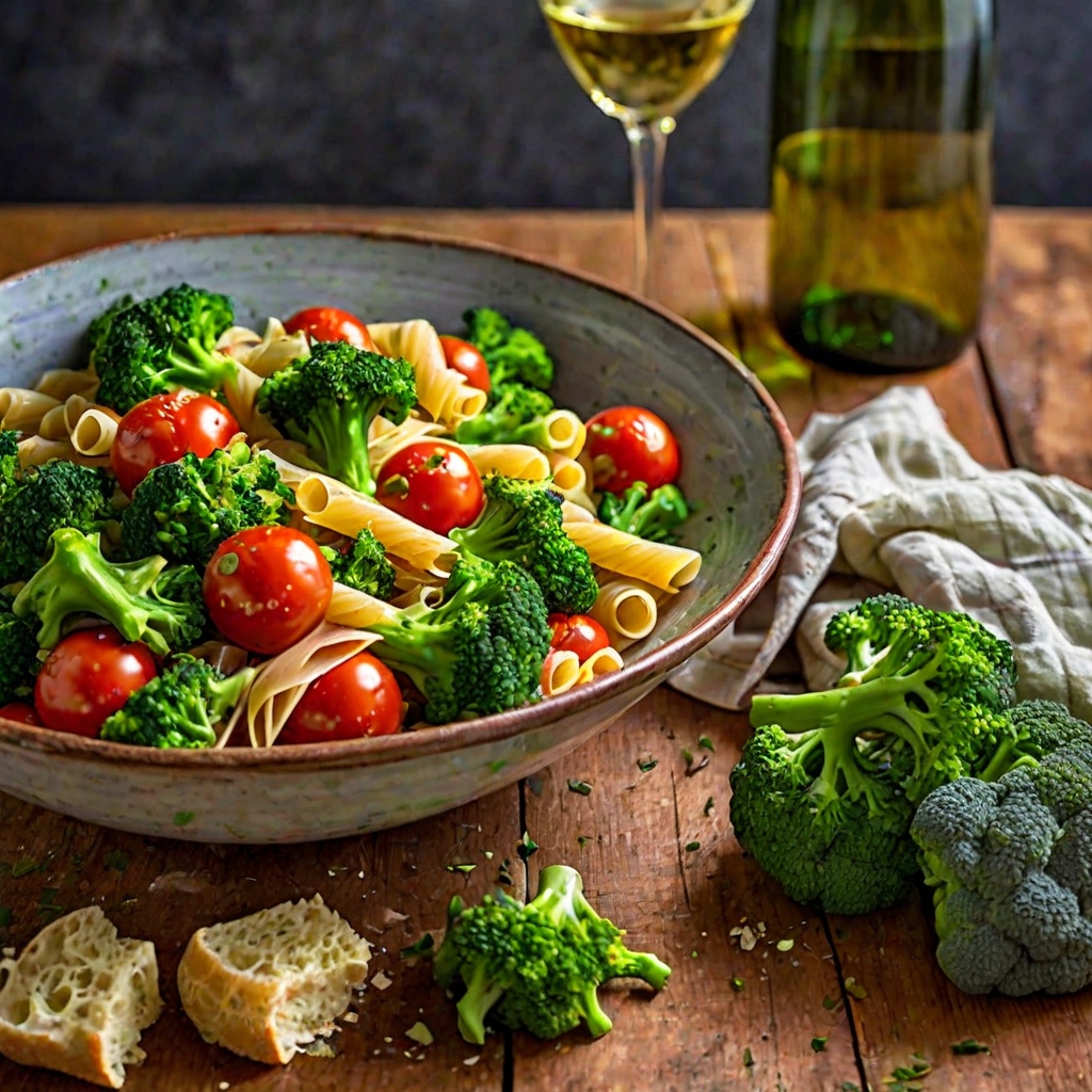 Bacon, Tomato & Broccoli Pasta