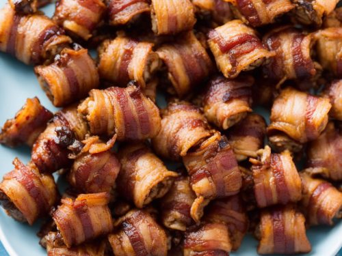 Bacon Wrapped Dates Stuffed with Blue Cheese