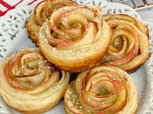 Baked Apple Roses