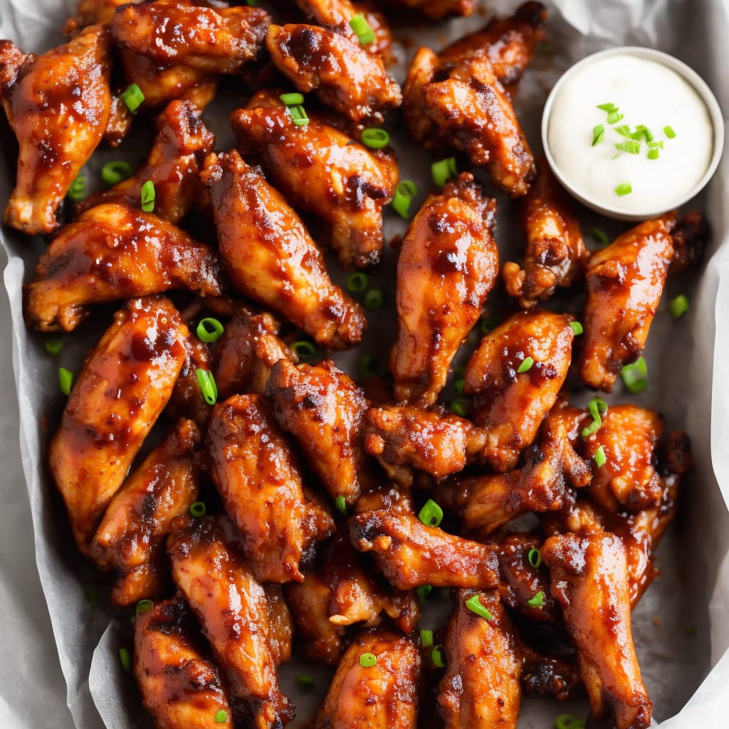 Baked BBQ Chicken Wings