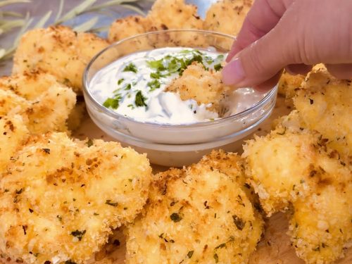 Baked Breaded Cauliflower