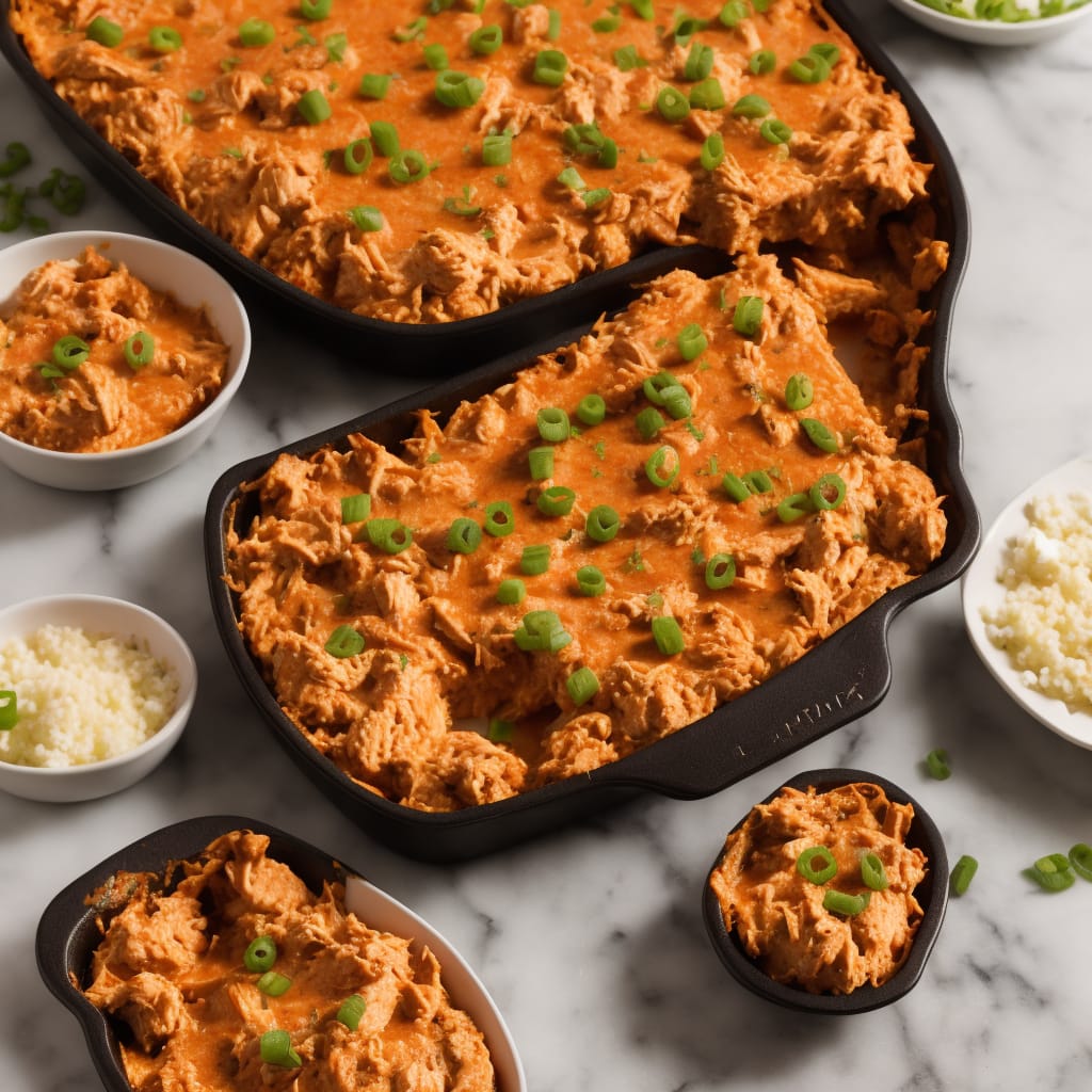 Baked Buffalo Chicken Dip