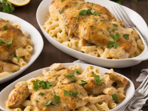 Baked Chicken Alfredo