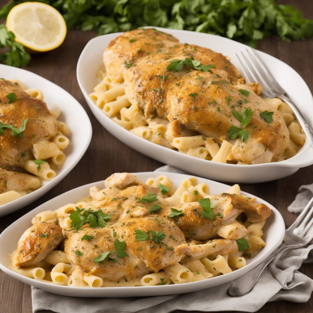 Baked Chicken Alfredo