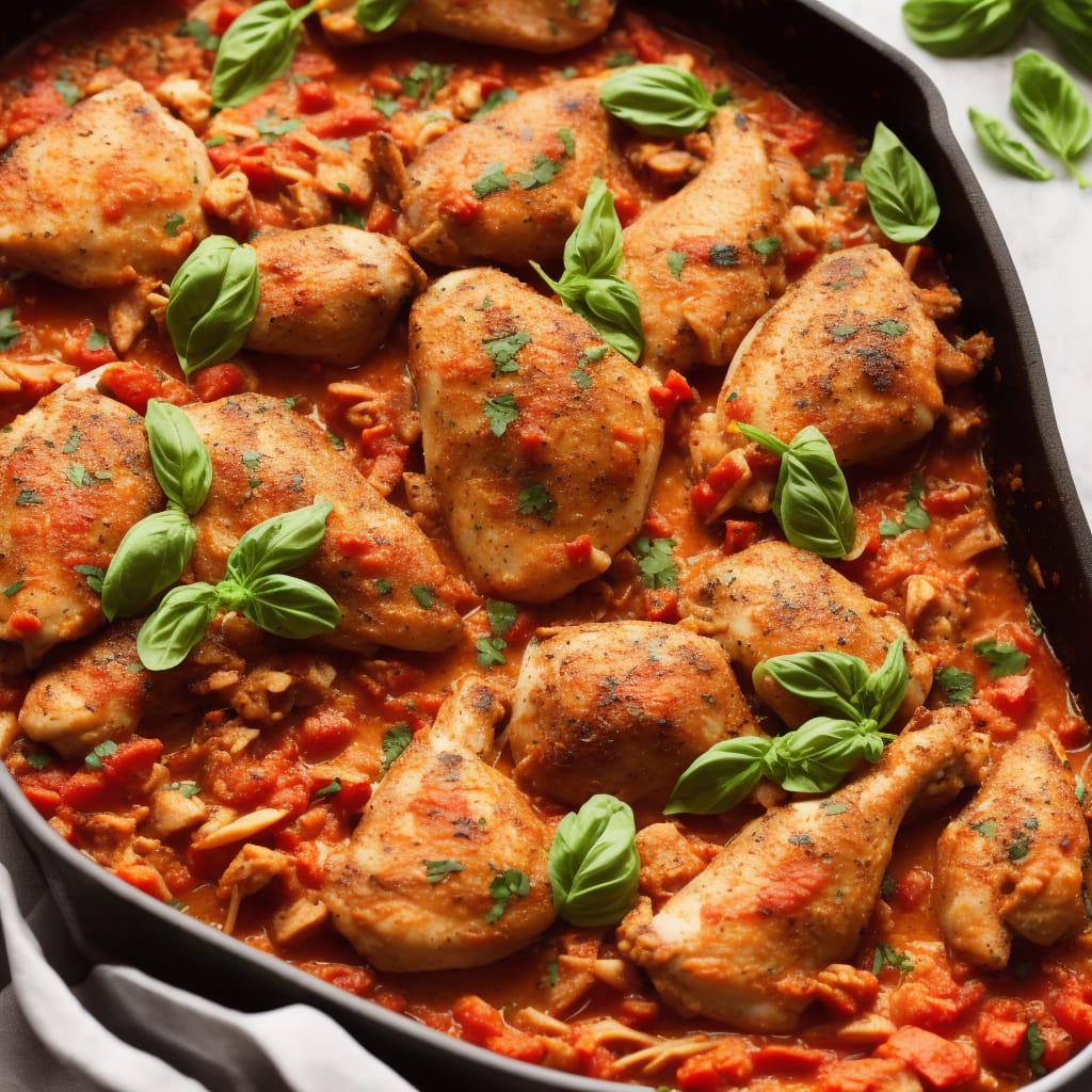 Baked Chicken Arrabbiata