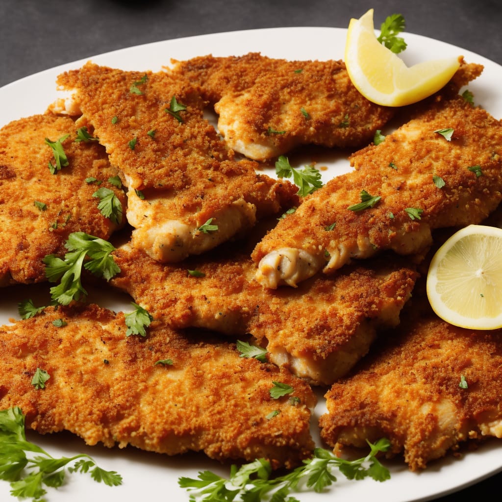 Baked Chicken Schnitzel Recipe