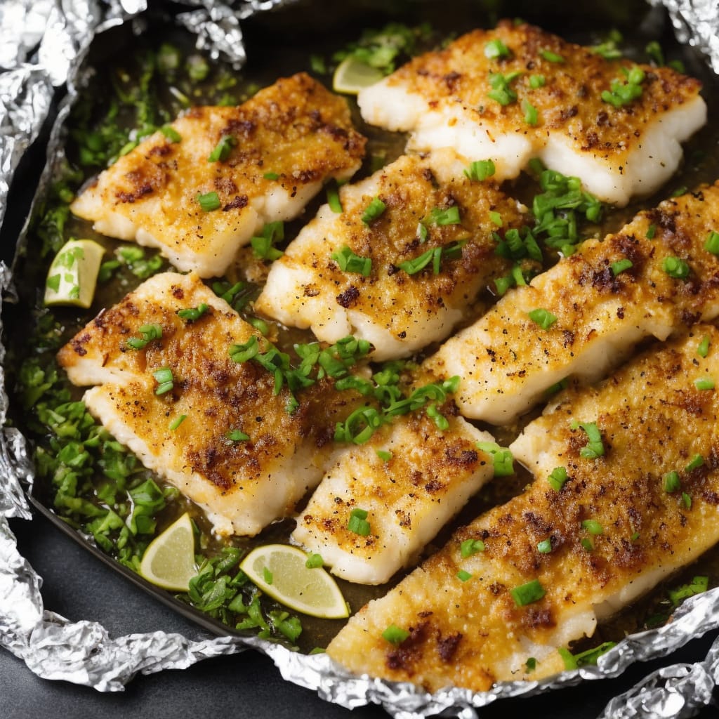 Baked Cod in Foil Recipe