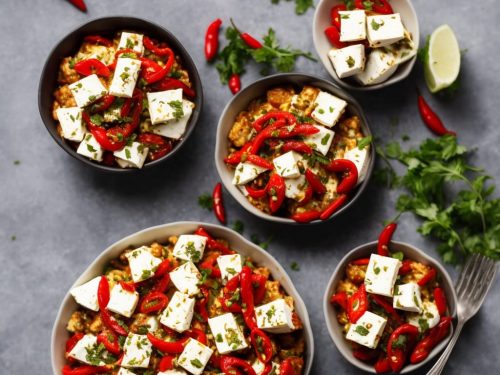 Baked Feta with Chilli & Oregano