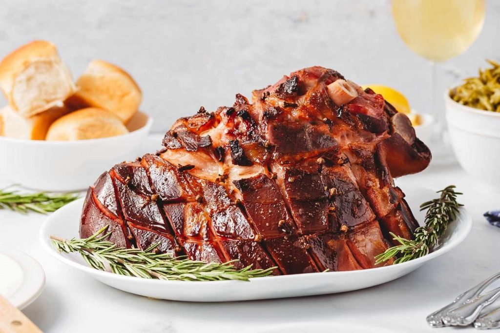 Baked Glazed Ham