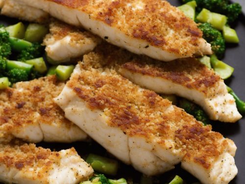 Baked Halibut with Crispy Panko Recipe