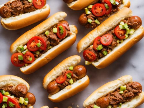 Baked Hot Dog Sandwiches