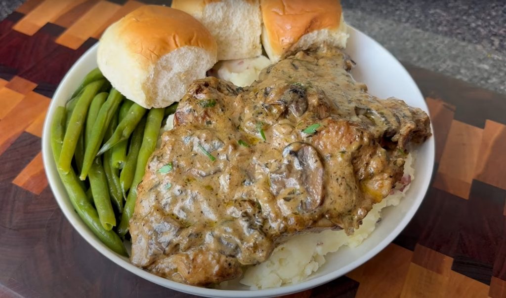 Baked Pork Chops with Cream of Mushroom Soup