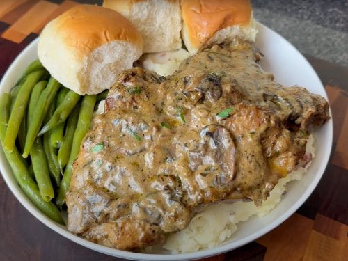 Baked Pork Chops with Cream of Mushroom Soup