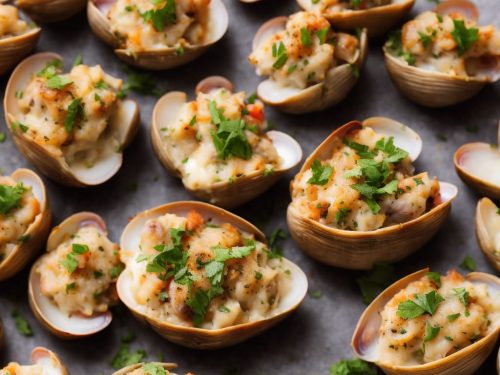 Baked Stuffed Clams Recipe