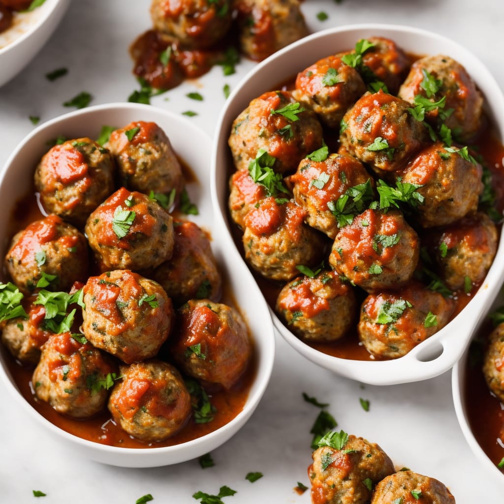 Baked Turkey Meatballs