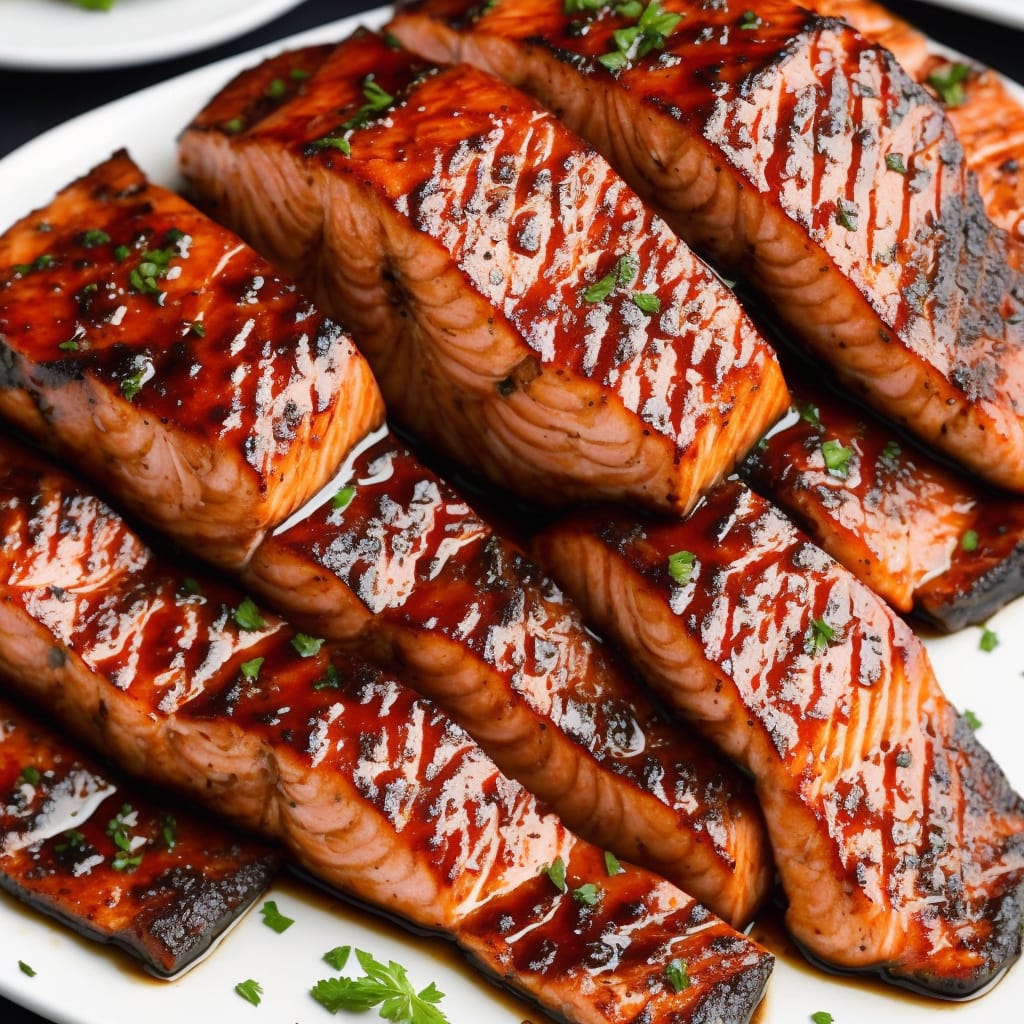 Balsamic-Glazed Salmon Fillets