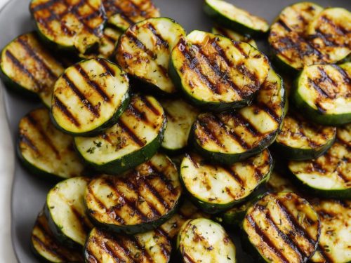 Balsamic Grilled Zucchini Recipe