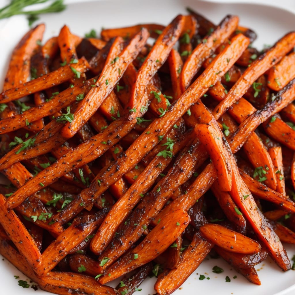 Balsamic Roasted Carrots