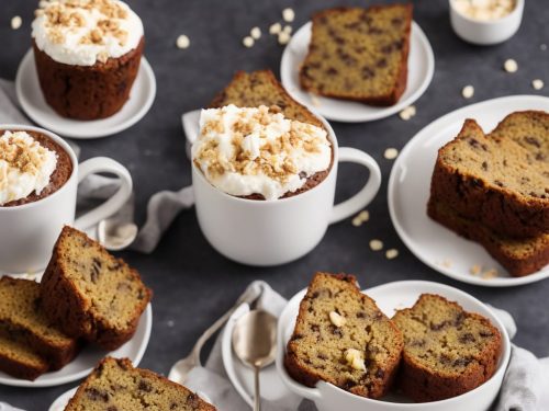 Banana Bread Mug Cake in a Minute