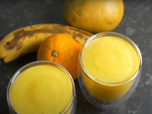 Banana, Clementine & Mango Smoothie