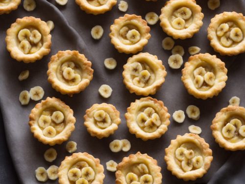 Banana Custard Tarts