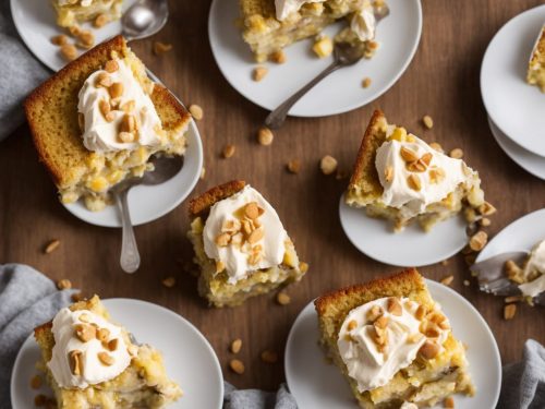 Banana Pudding Poke Cake